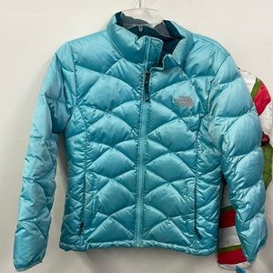 Girls North Face puffer jacket